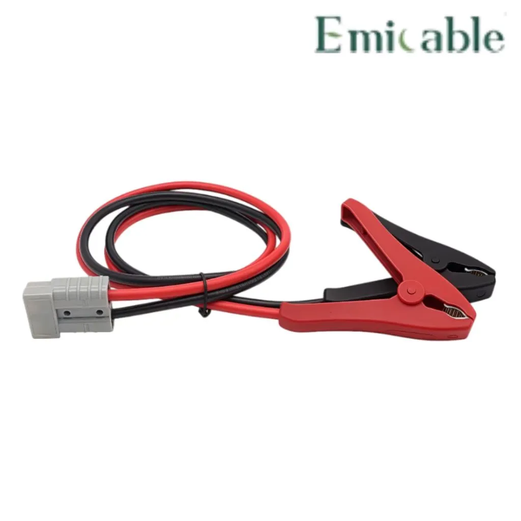 50A alligator clip wire