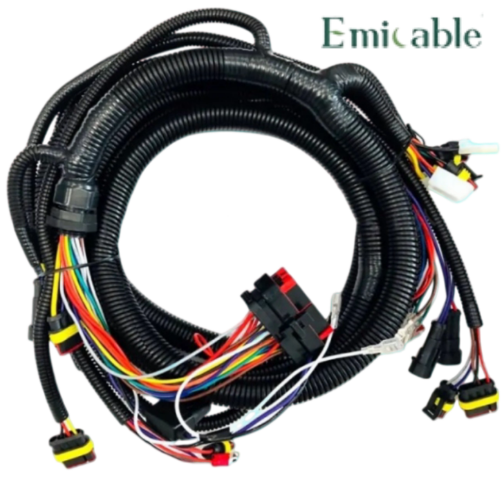 Automotive waterproof wiring harness